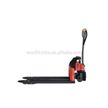 1200kg 1.2 toneladas 1.8ton pequeño Pallet Jack mini carro de plataforma eléctrico con la batería de litio